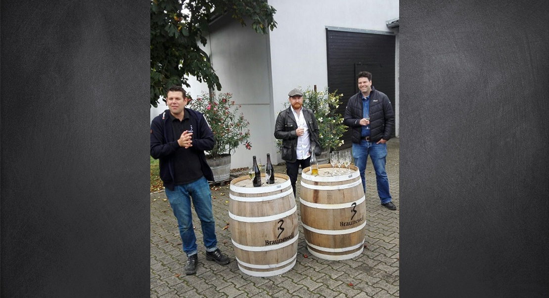 Weinprobe auf dem Weingut Braunewell von EDEKA Zierles in Oer-Erkenschwick 2016
