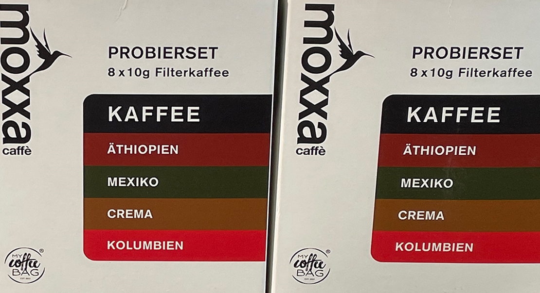 Filterkaffe in Beuteln bei moxxa caffe als Coffeebags bei EDEKA Zierles